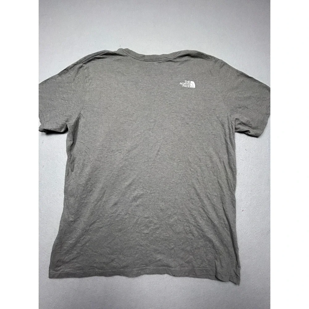 The North Face T-Shirt Cotton Poly Heather Gray XL Mens